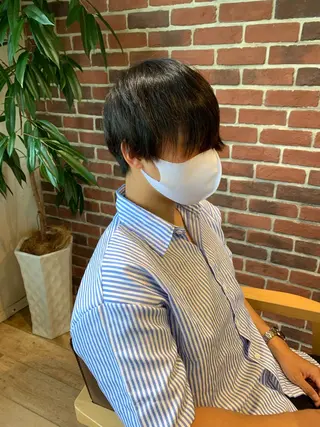 パーマ メンズ メンズパーマ&メンズ 縮毛矯正/平野/渋谷のヘアスタイル