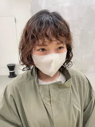 ミディアム カラー パーマ ヘアアレンジ メンズ ハイトーン/レイヤー 🌸さくらのヘアスタイル