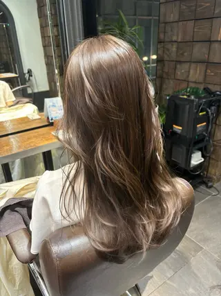 セミロング MINXginza タイラミユネのヘアスタイル