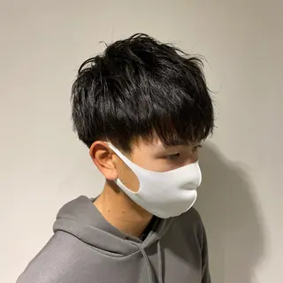 ショート メンズ 橋本 琉磨のヘアスタイル