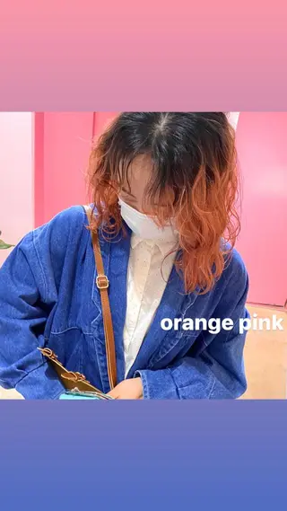 ショート カラー ヘアアレンジ ブリーチなしカラー/ レイヤー/ASARIのヘアスタイル