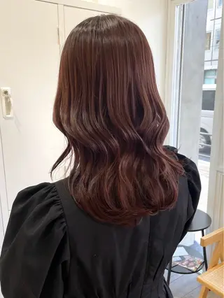 ミディアム カラー 🧼ROMEO京橋店 岡﨑桃花🧼のヘアスタイル