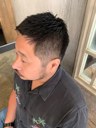 メンズ 鈴木 優美のヘアスタイル