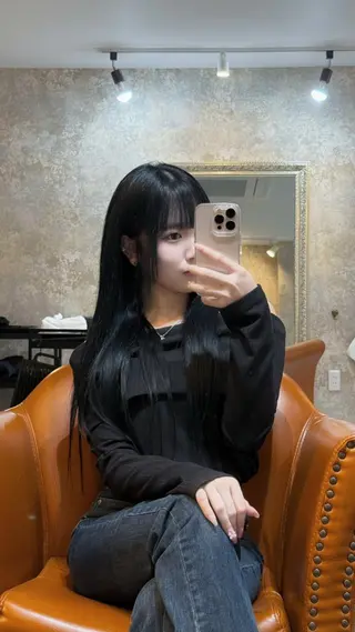 ロング Wakita Masakiのヘアスタイル