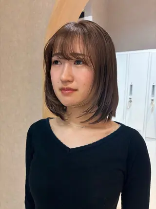 カラー ブリーチなしカラー/ パーマ/おとは🦖♡のヘアスタイル