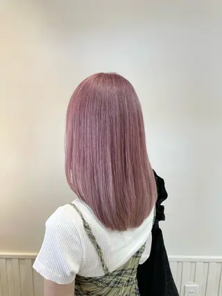 セミロング カラー ウルフカット/ハイト ーン🎀mizukiのヘアスタイル