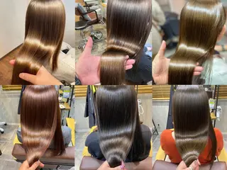 カラー ロング パーマ 初めでも安心🌟 newi町田✂のヘアスタイル