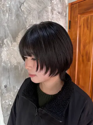 ショート ヘアアレンジ 美髪/透明感/レイヤ ーTATSUKI☘️のヘアスタイル