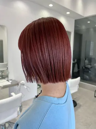 セミロング カラー iLi🫧kim ryongna🦋のヘアスタイル