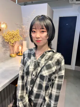 ショート レイヤーカット 古川洋之のヘアスタイル