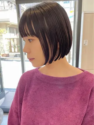 ショート 【ボブ/個室サロン】 癒し空間mimuraのヘアスタイル