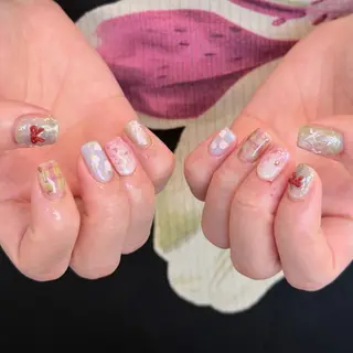 ネイル 🎀フェイ フェイ🫧💗のネイルデザイン