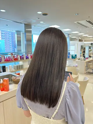 カラー 🎀暖色カラー/透明 感カラー/ひな🎀のヘアスタイル