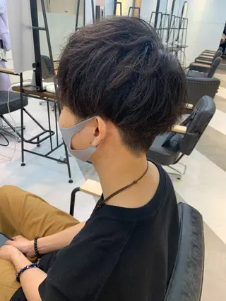 メンズ メンズパーマ/ メッシュ📍ユリのヘアスタイル