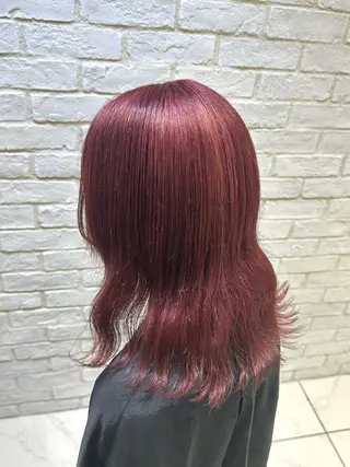 セミロング 北島亜弥/髪質改善 /カラーのヘアスタイル