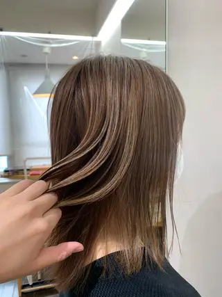 カラー デジタルパーマ🫧 韓国風ヘア🫧サクラのヘアスタイル