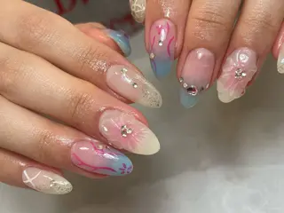 ネイル 宮當 絵里果のネイルデザイン