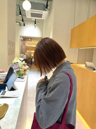 カラー yana /カラーモデルのヘアスタイル