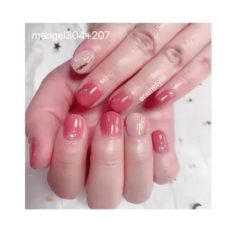ショート ネイル 👑enen style👑のネイルデザイン