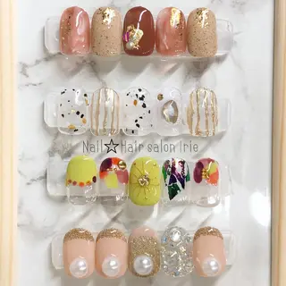 ネイル Hair salon Irie所属・與儀 知佳のネイルデザイン