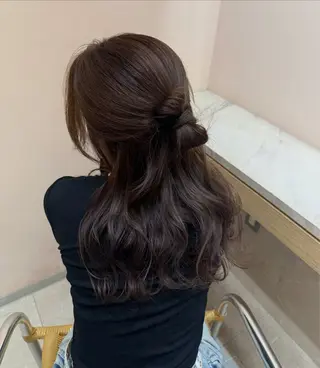 セミロング SHIORI/ ベージュカラー/ボブのヘアスタイル