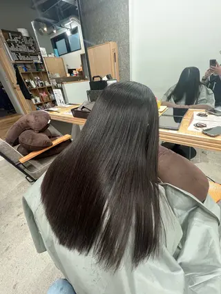 ロング 髪質改善 カラーJILLのヘアスタイル