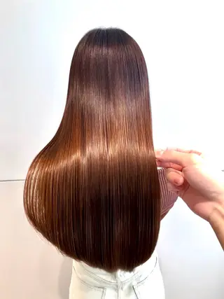 セミロング パーマ ヘッドスパ/縮毛矯正 /横山陸人のヘアスタイル