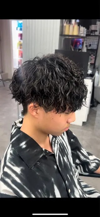 パーマ メンズ パーマ支持率No.1 ❤️🔥安成弾のヘアスタイル