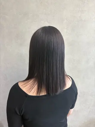 ミディアム カラー number＋ / 璃々花のヘアスタイル