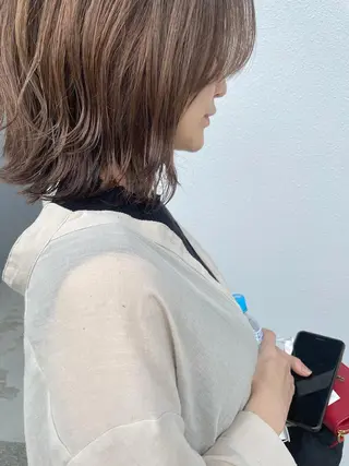 ミディアム C’LD hair produce /シールドヘア所属・モテ髪/ボブ/ショー ト/アダチフウトのヘアスタイル