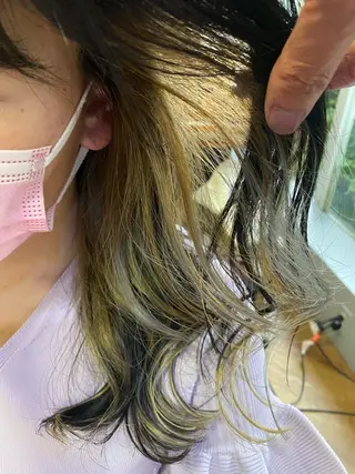 セミロング 西尾 隆介のヘアスタイル