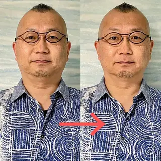 “メイクしたまま"即小顔【美针】mihari所属・小顔矯正マッサージ mihari　栄店のエステ・リラクイメージ