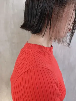 ショート カラー なかの たくみのヘアスタイル