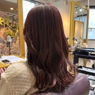 ロング カラー Saki💛心斎橋 レイヤー/艶髪のヘアスタイル