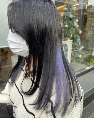 ミディアム カラー ヘアアレンジ ❥【韓国風ヘア】 stylist 林❥のエステ・リラクイメージ