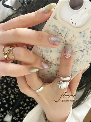 ネイル フルリール 【プライベートサロンのネイルデザイン