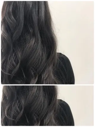 セミロング カラー 白井 秀太郎のヘアスタイル