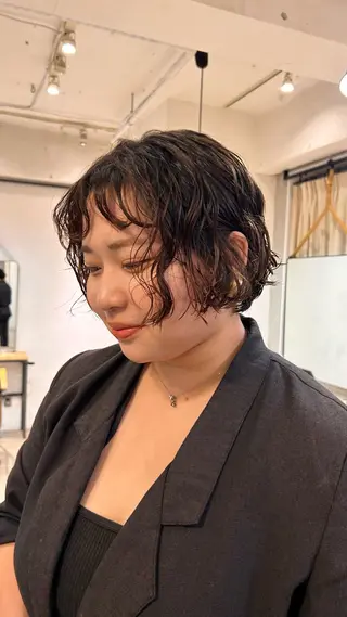 ショート じゅわっと暖色カラー 🍊Moemiのヘアスタイル