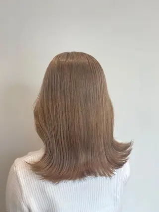 セミロング カラー 和歌山韓国ヘア🌙 MOEのヘアスタイル
