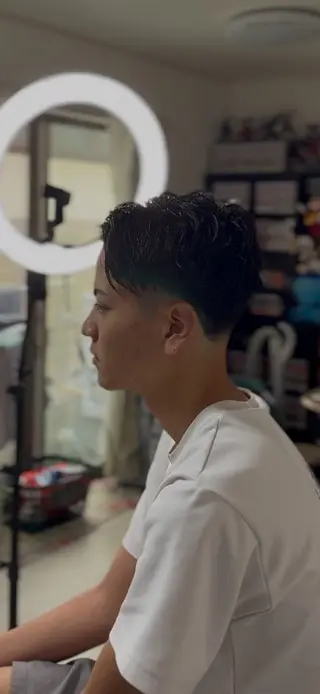 パーマ メンズ 宮里　圭/ ミヤザト　ケイのヘアスタイル