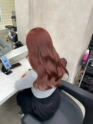 ロング カラー ヘアアレンジ 💗横浜美容室 💗HARUNAのヘアスタイル