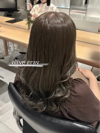 セミロング カラー 似合わせ可愛い製作所 🤍mikuのヘアスタイル