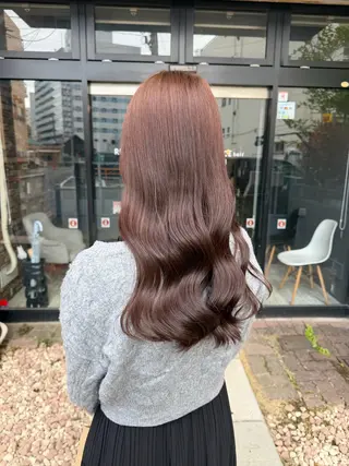 セミロング ayumi / 郡山/暖色カラーのヘアスタイル