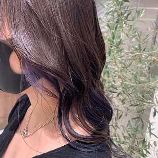 ロング カラー ヘアアレンジ 小白井 由美のヘアスタイル