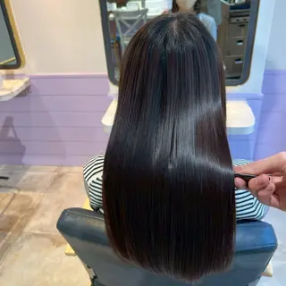 ロング 松永 瑠奈のヘアスタイル