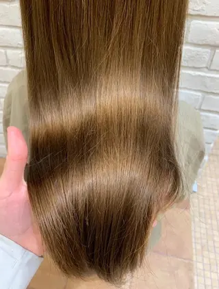 ロング カラー creeb 宮前のヘアスタイル