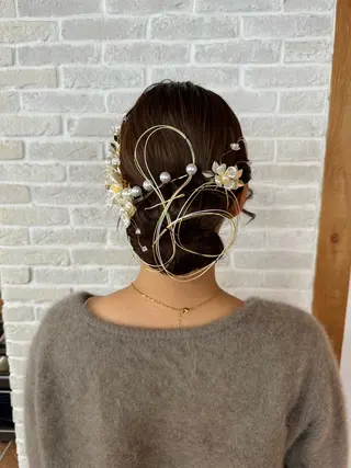 ロング ヘアアレンジ Topstylist YUKIのヘアスタイル