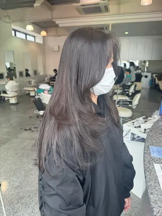 ロング カラー 🫧ヒシダアキ taboo.i🫧のヘアスタイル