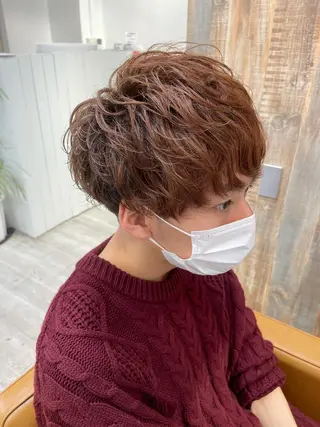 ショート カラー メンズ 【大宮】 メンズ専門吉川のヘアスタイル