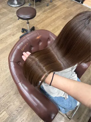 ロング 坂本 小春のヘアスタイル